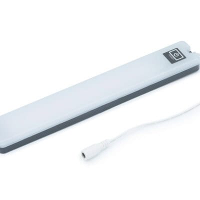 Tri Dimmable LED light with remote control for adjustable lighting.