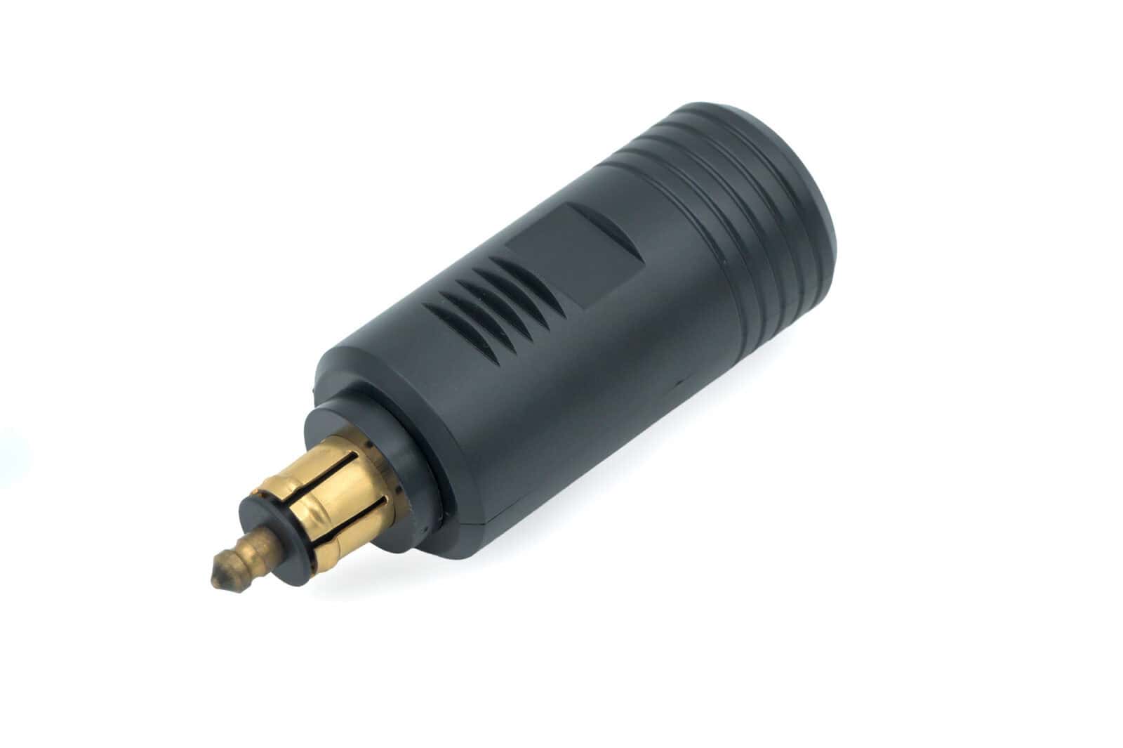 Audio adapter for lighting equipment with 3.5mm jack.