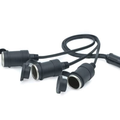 Hella to 3 Lighter Socket Adapter for Car Accessories.