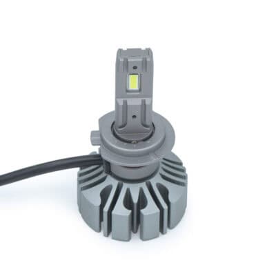 LUMENO LED headlight bulb with cooling fan for H7 premium LED headlight kit.