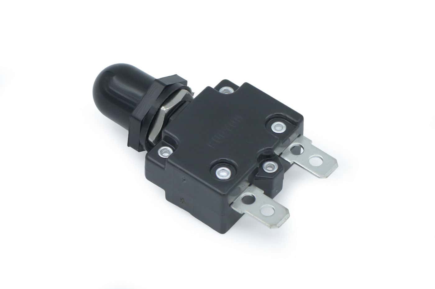 8 Amp circuit breaker for electrical safety and protection.