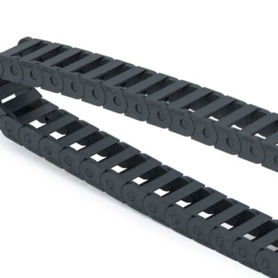 10x20mm drag chain for cable management and automation systems.