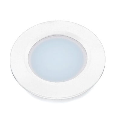 White down light LED fixture for ceiling illumination.